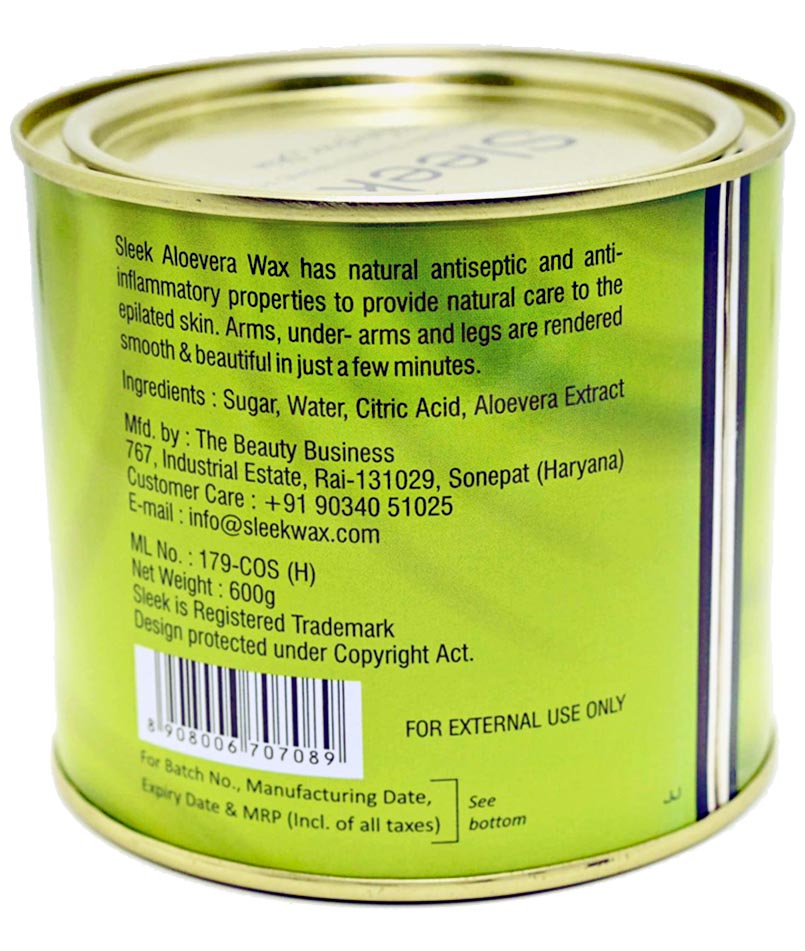 SLEEK ALOE VERA WAX
